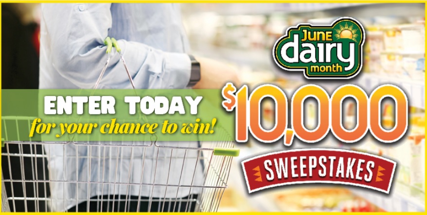 2023 June Dairy Month $10,000 Sweepstakes