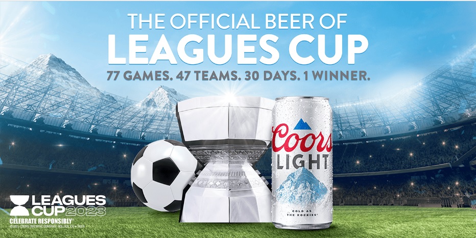 Coors Light Leagues Cup Instant Win Game and Sweepstakes