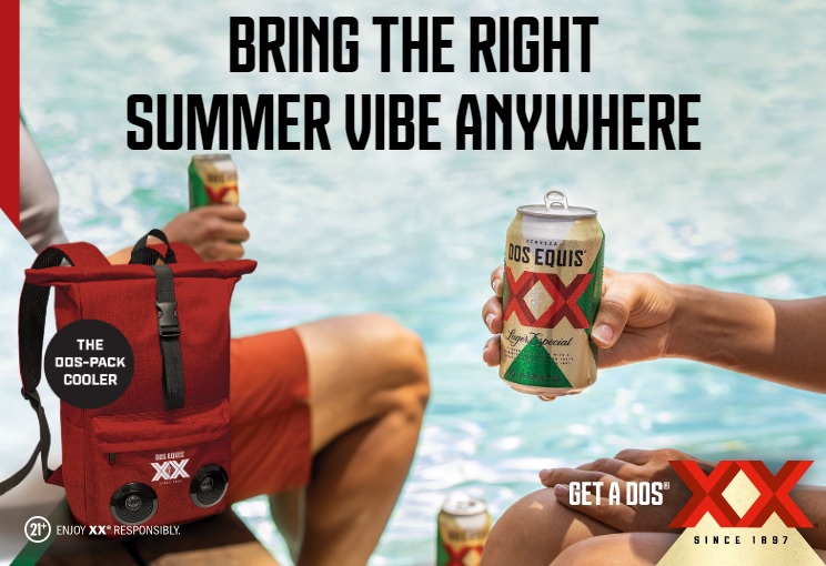 Dos Equis Summer Cooler Backpack Instant Win Sweepstakes