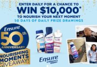 Ensure Nourishing Moments 50th Birthday Giveaway