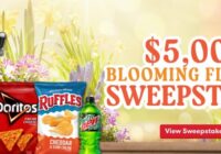 Frito-Lay $5,000 Blooming Flavors Sweepstakes