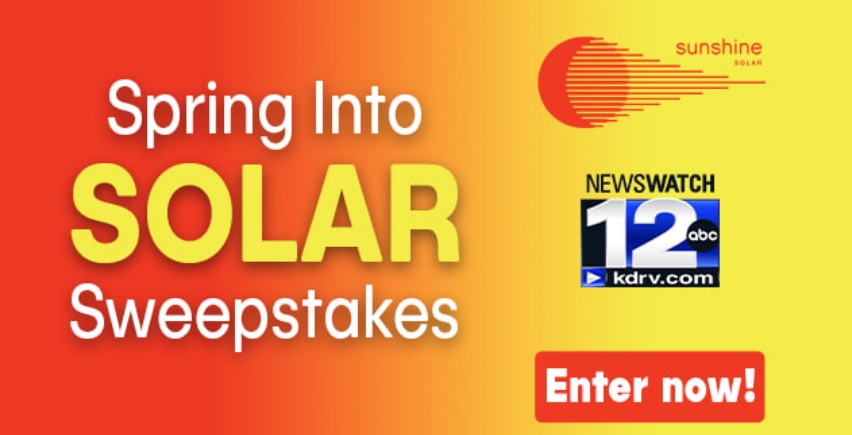 KDRV -TV Spring Into Solar Sweepstakes