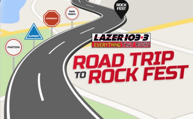 LAZER 103.3 Road Trip to Rock Fest Sweepstakes 