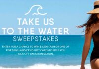 Lands End Take Us To The Water Sweepstakes