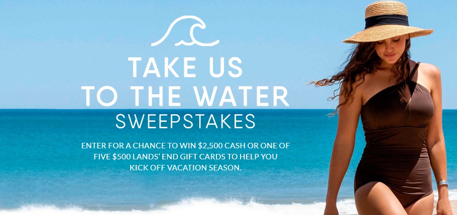 Lands End Take Us To The Water Sweepstakes 