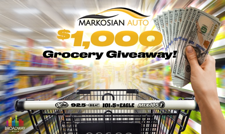 Markosian Auto $1000 Grocery Giveaway