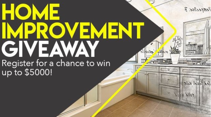 Second Street Media $5,000 Home Improvement Sweepstakes