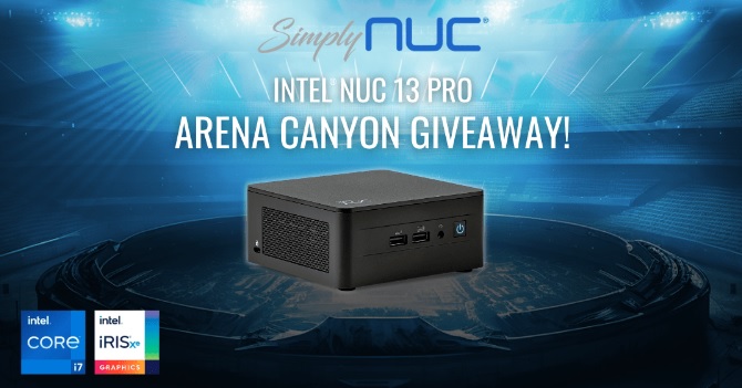 Simply NUC Robtech Intel Arena Canyon NUC Giveaway