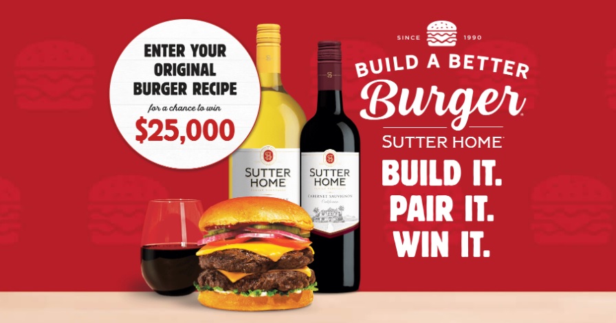 Sutter Home Build A Better Burger Recipe 2023 Contest
