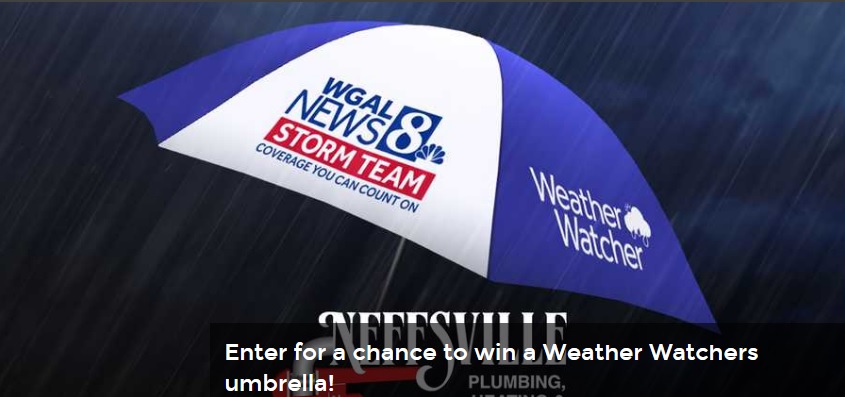 WGAL Neffsville Plumbing And Heating Weather Watcher Umbrella 2023 Sweepstakes