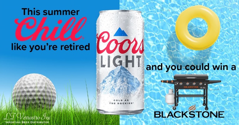 WNEP Coors Light Chill Like You’re Retired Giveaway 
