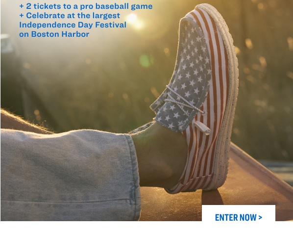 Academy Hey Dude Americana Vibes and Stripes Sweepstakes