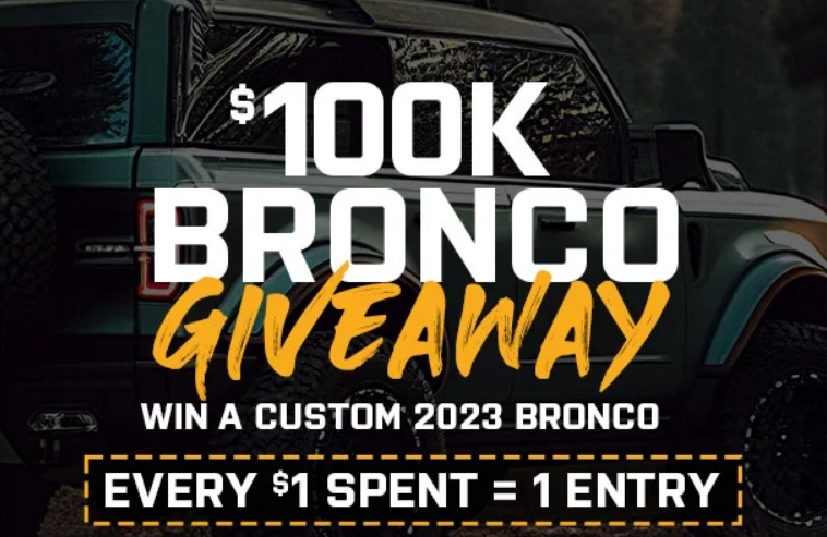 American Trucks $100,000 Bronco Giveaway