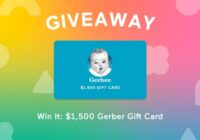 Babylist $1,500 Gerber Gift Card Giveaway – Chance To Win Free $1,500 To Spend At Gerber