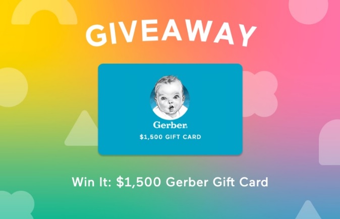 Babylist $1,500 Gerber Gift Card Giveaway – Chance To Win Free $1,500 To Spend At Gerber 