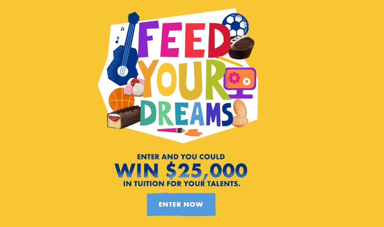 Bimbo Bakeries Marinela Feed Your Dreams Sweepstakes - Chance To Win $25,000 Free Cash In Tuition