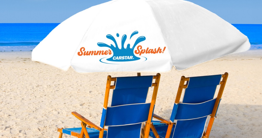 CARSTAR 2023 Summer Splash Sweepstakes - Chance To Win Free Yeti Cooler, Koozies, Water Bottle