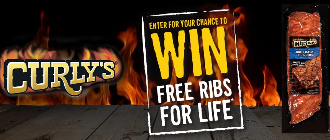 Curly’s Free Ribs for Life Sweepstakes - Enter For Chance To Win Free Ribs For Life
