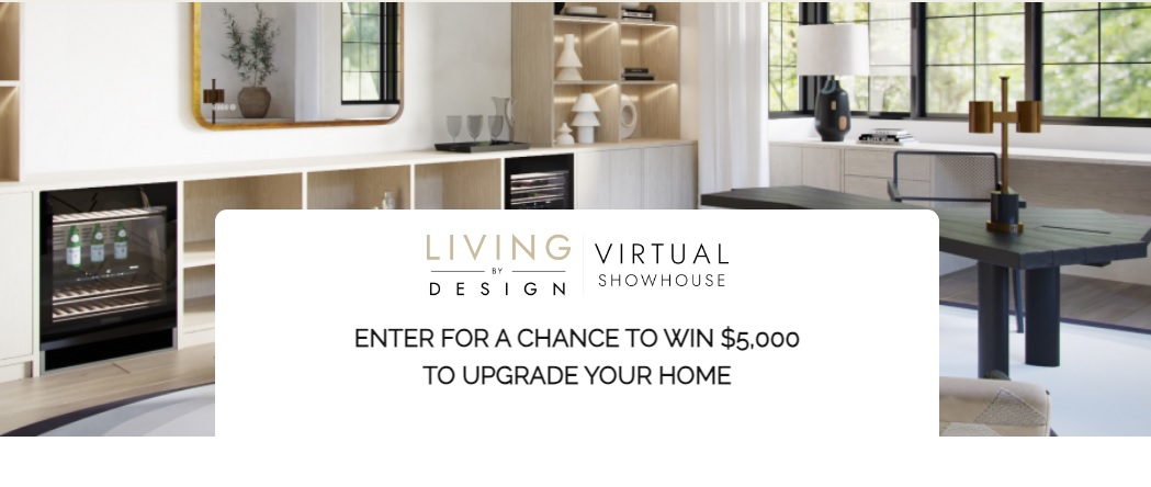 Embello Living By Design Showhouse Sweepstakes - Chance To Win $5,000 To Upgrade Your Home