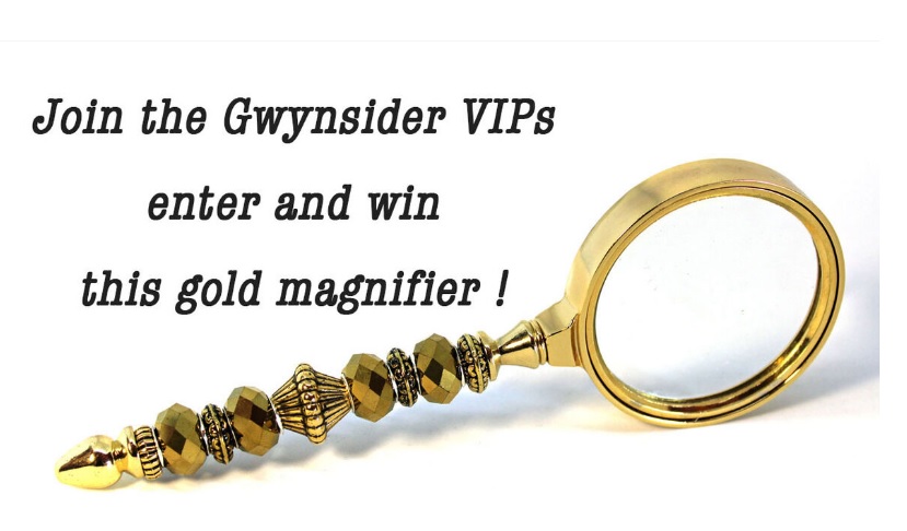 Enlivenadorn Beaded Magnifier Glass Giveaway – Chance To Win Gold Handle Beaded Magnifier Glass