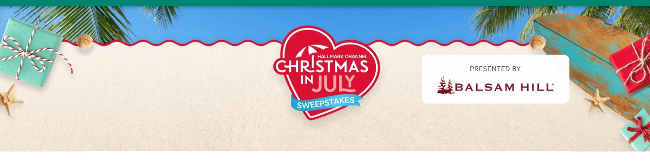 Hallmark Channel Christmas in July Sweepstakes - Chance To Win $5000 Free Cash, Daily Prizes