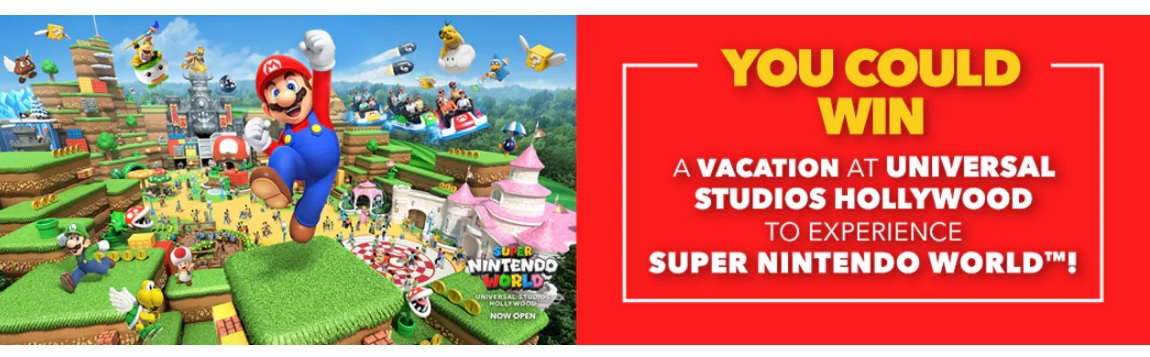 NBC Universal Parks Super 2023 Sweepstakes