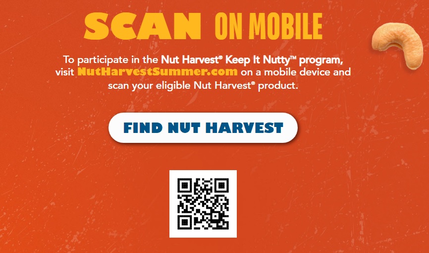 Nut Harvest Keep It Nutty Instant Win Game Sweepstakes