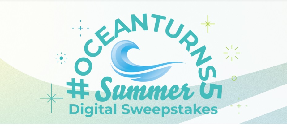 Ocean 5th Birthday Summer Digital Sweepstakes - Chance To Win Free $2,000 Cash Prize