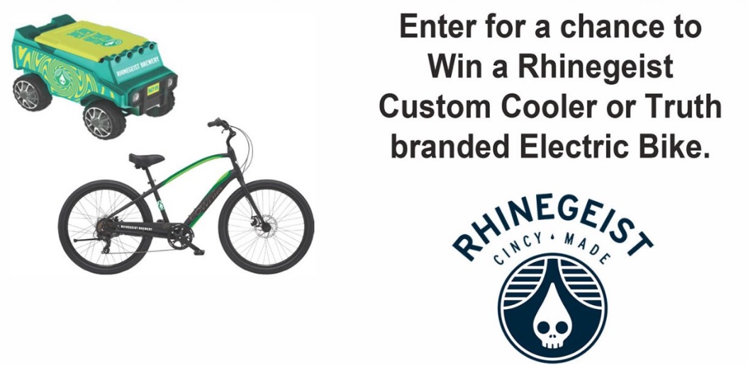 Rhinegeist Brewery 2023 Summer Bike Giveaway