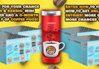 SSBD June 2023 Coffee Lover's Giveaway – Chance To Win Free Keurig Mini Brewer, Coffee Pods Supply