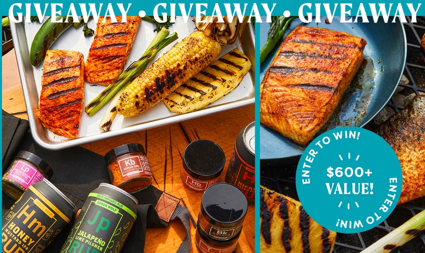 Secret Island Bring The Heat Summer BBQ Giveaway – Win Free Grilling Salmon Bundles
