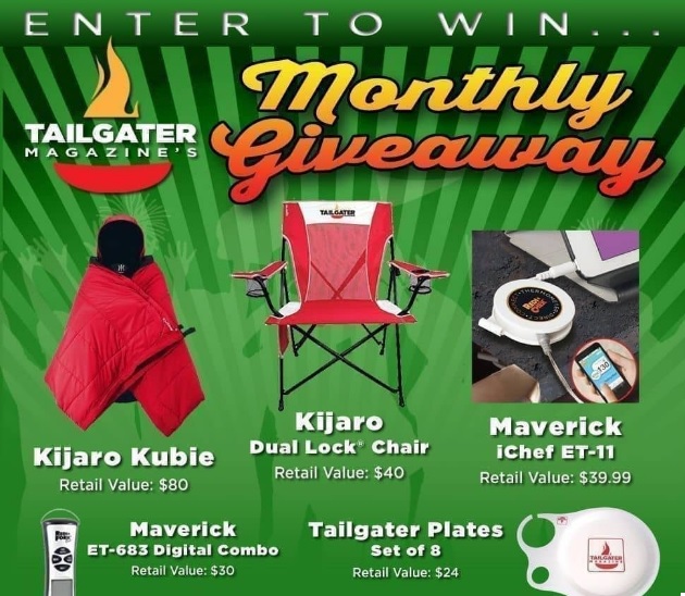 Tailgater Magazine Hide Complete Monthly Giveaway