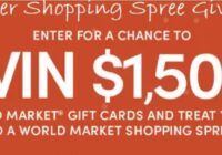 World Market Summer Shopping Spree 2023 Giveaway