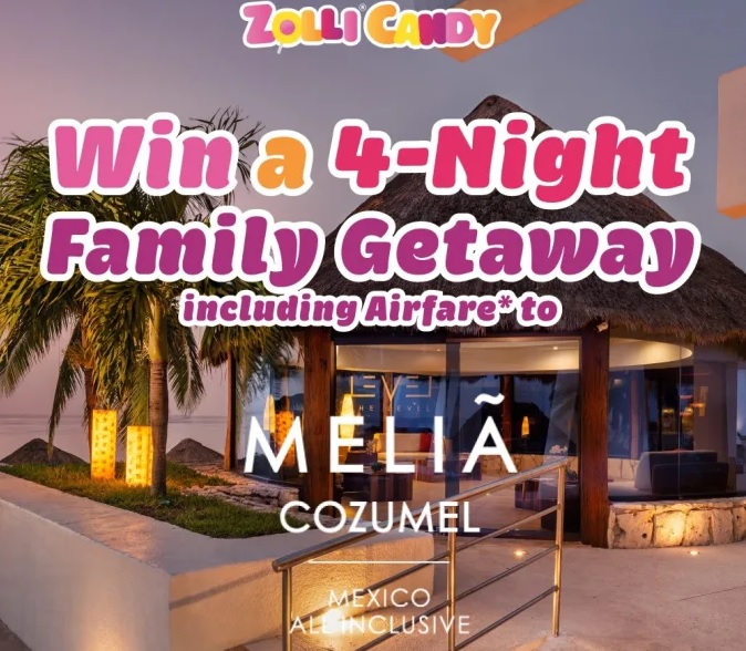 Zolli Candy Endless Summer 2023 Sweepstakes - Chance To Win Free Family Vacation To Mexico
