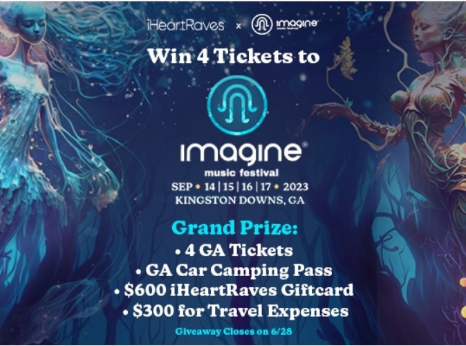 iHeartRaves Ember Shores 2023 Giveaway – Chance To Win A Trip To Imagine Music Festival 2023