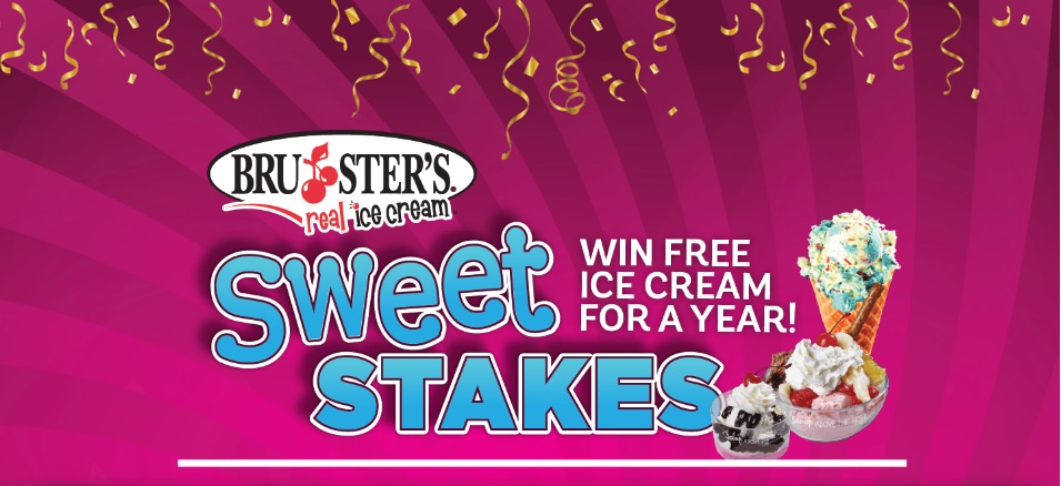 Bruster’s Real Ice Cream Sweepstakes - Enter For Chance To Win Free Ice Cream For A Year 