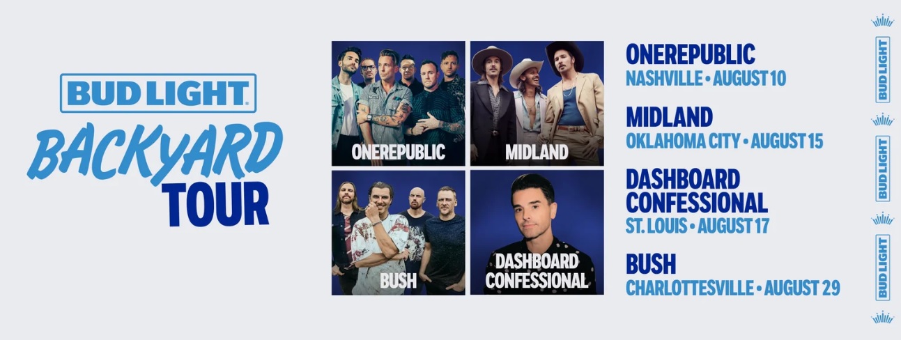 Bud Light Backyard Summer Concert Tour Sweepstakes - Chance To Win Free Concert Tickets