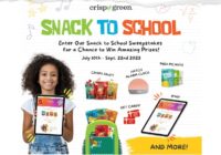 Crispy Green 2023 Snack To School Sweepstakes - Win Free iPad, Backpack, A $250 Visa Gift Card