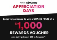 Michaels Rewards Appreciation Days Sweepstakes - Chance To Win Free $1000 Rewards voucher