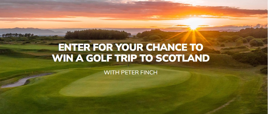 OGIO 2023 Peter Finch Sweepstakes - Chance To Win Free Golf Trip To Scotland