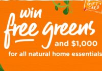 OrganicGirl live Natural 2023 Sweepstakes - Chance To Win Free $1,000 Shopping Spree