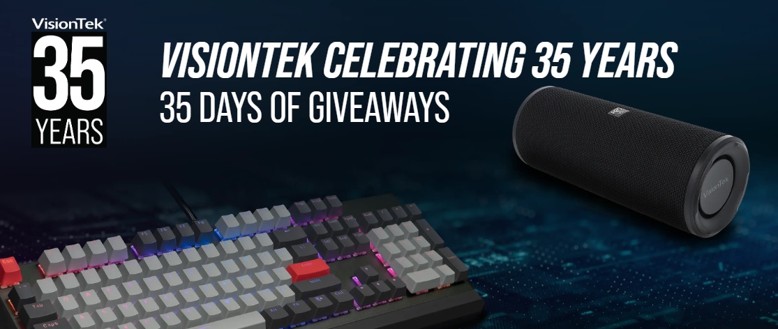Visiontek 35 Days Of Giveaways – Chance To Win Free Electronic Product, Gaming Console